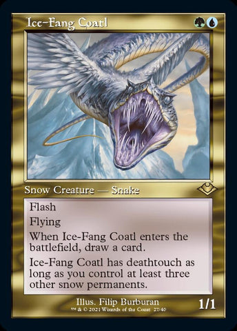 Ice-Fang Coatl (Retro) [Modern Horizons]