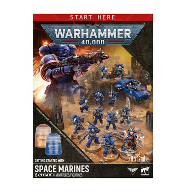 Warhammer 40,000 Getting Started with Space Marines [Releases July 25th]