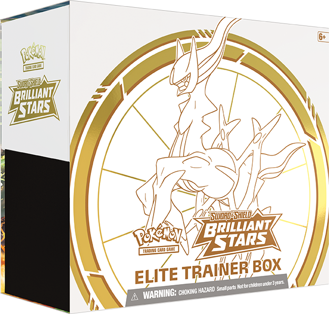 Sword & Shield: Brilliant Stars - Elite Trainer Box (few splits in shrink wrap)
