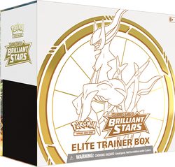 Sword & Shield: Brilliant Stars - Elite Trainer Box (few splits in shrink wrap)