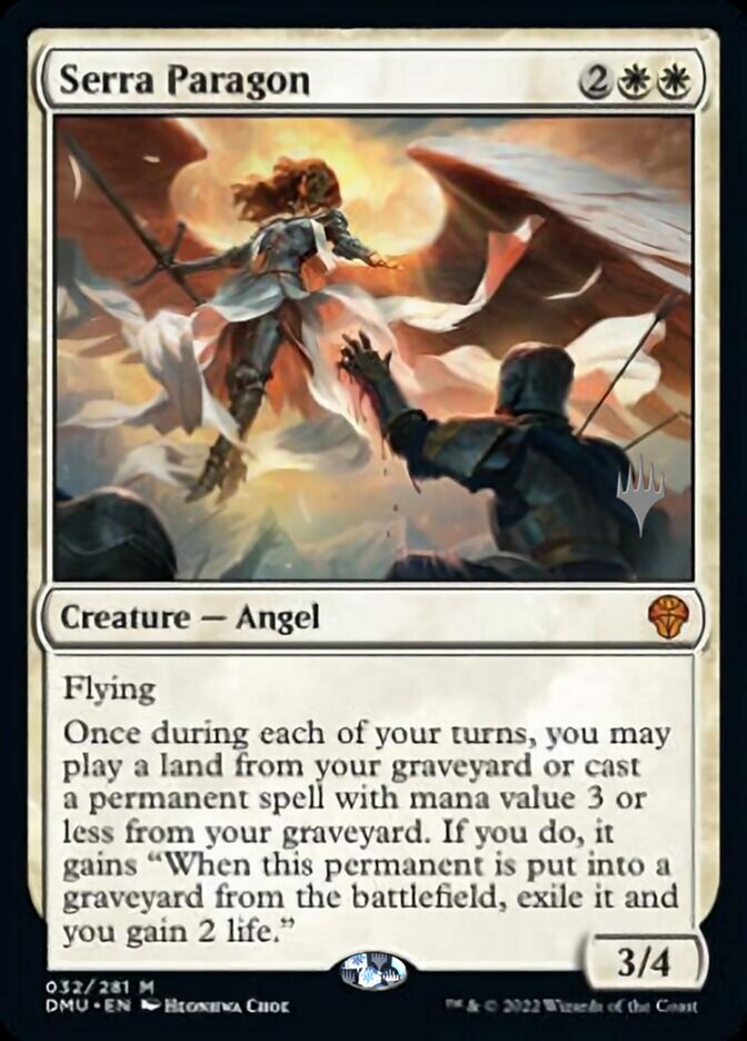 Serra Paragon (Promo Pack) [Dominaria United Promos]