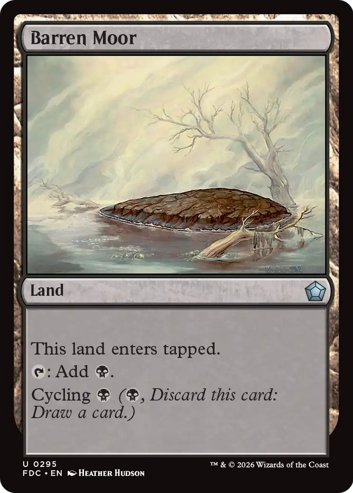 Barren Moor [Foundations Commander]