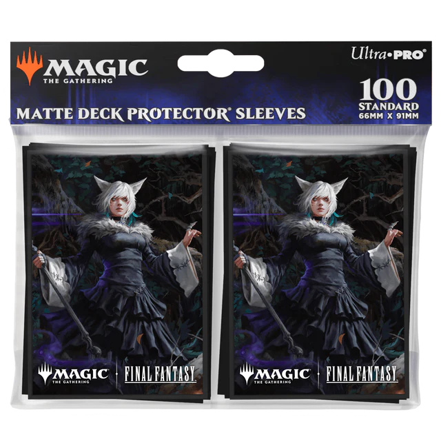 Magic: The Gathering®—FINAL FANTASY™ Y’shtola, Night’s Blessed (Commander) 100ct Deck Protector Sleeves