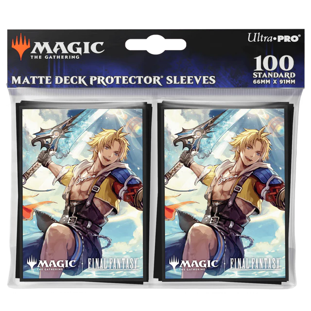 Magic: The Gathering®—FINAL FANTASY™ Tidus, Yuna's Guardian (Commander) 100ct Deck Protector Sleeves