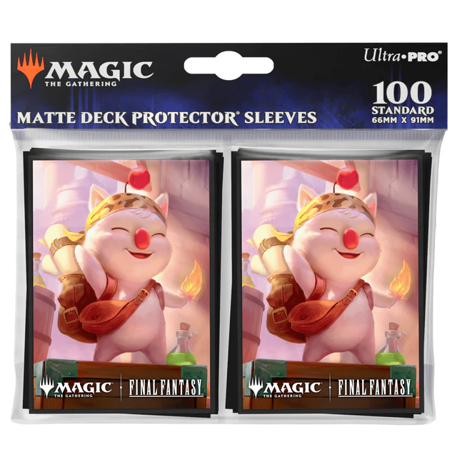 Magic: The Gathering®—FINAL FANTASY™ Stiltzkin, Moogle Merchant 100ct Deck Protector Sleeves