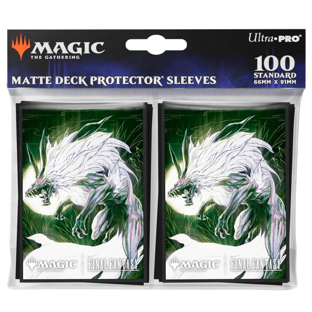 Magic: The Gathering®—FINAL FANTASY™ Summon: Fenrir 100ct Deck Protector Sleeves