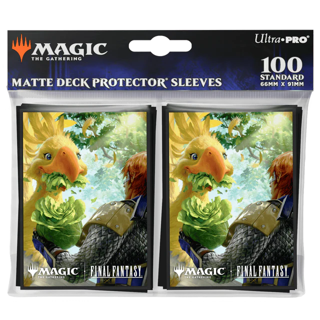 Magic: The Gathering®—FINAL FANTASY™ Gysahl Greens 100ct Deck Protector Sleeves