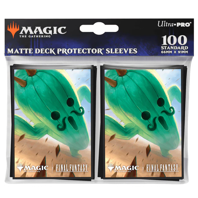 Magic: The Gathering®—FINAL FANTASY™ Jumbo Cactuar 100ct Deck Protector Sleeves