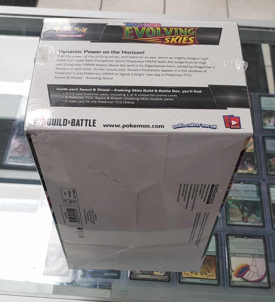 Sword & Shield: Evolving Skies - Build & Battle Display Case (sealed) (10 Build & Battle Boxes inside)