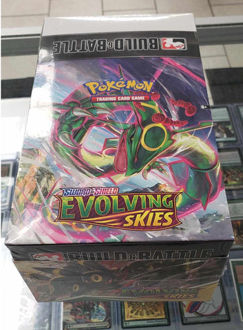 Sword & Shield: Evolving Skies - Build & Battle Display Case (sealed) (10 Build & Battle Boxes inside)