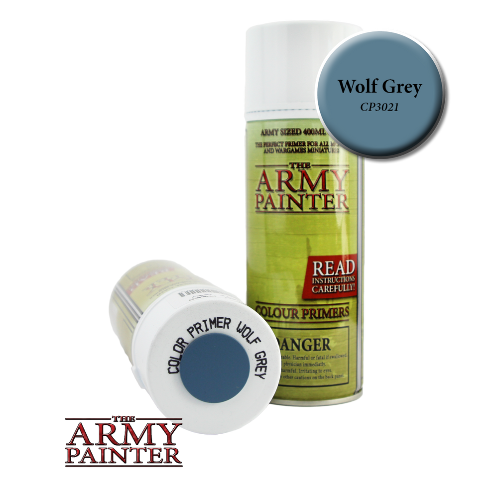 Army Painter: Colour Primer: Wolf Grey
