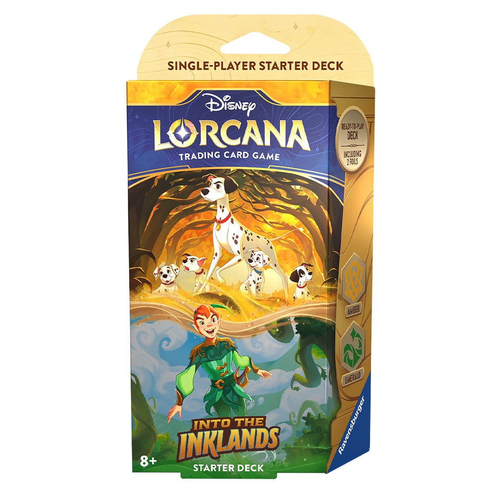 Disney Lorcana: Into the Inklands - Starter Deck (Amber & Emerald)