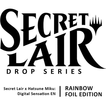 Secret Lair Drop: Secret Lair x Hatsune Miku: Digital Sensation English - Rainbow Foil Edition