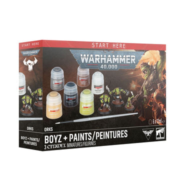Orks: Boyz + Paints [Releases July 25th]