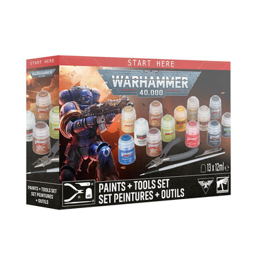 Warhammer 40,000: Paint + Tools set [Releases July 25th]