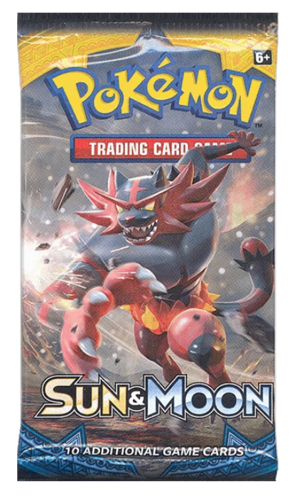 Sun & Moon - Booster Pack (Random Art)