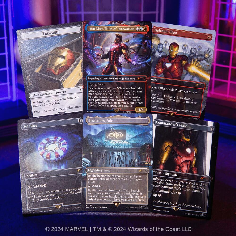 Secret Lair: Drop Series - Secret Lair x Marvel's Iron Man (Non-Foil Edition)