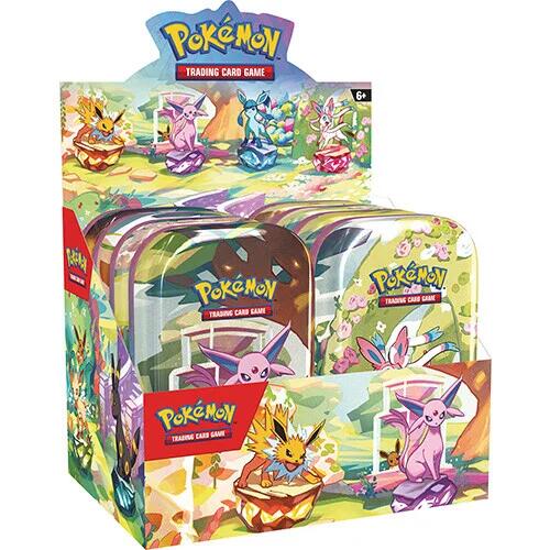 Scarlet & Violet: Prismatic Evolutions Mini Tin Display (Sealed)