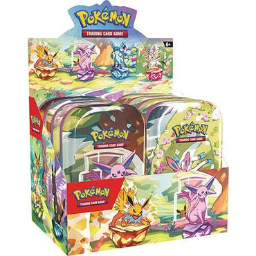 Scarlet & Violet: Prismatic Evolutions Mini Tin Display (Sealed)