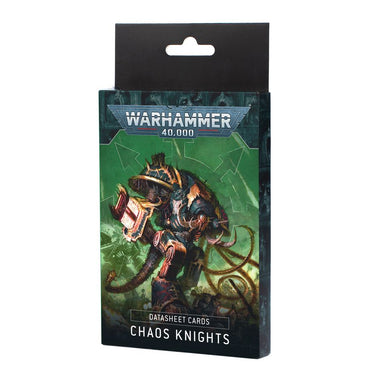 Datasheet Cards: Chaos Knights [Release Date 6/21/2025]