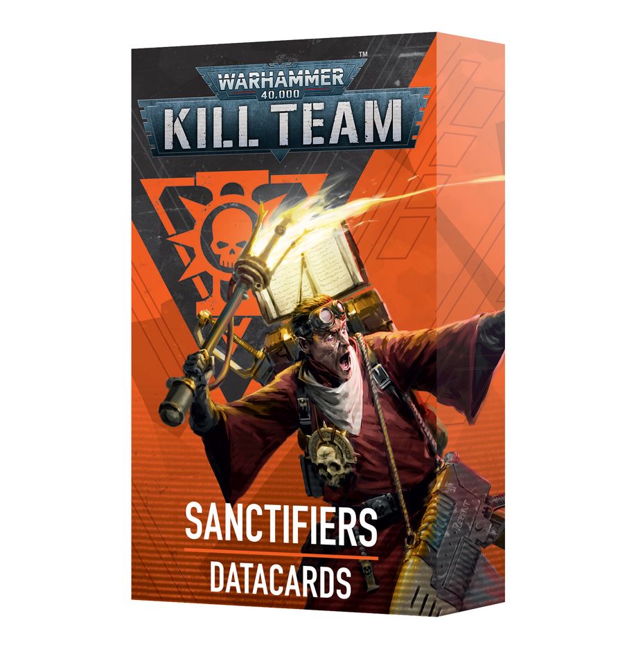 KILL TEAM: SANCTIFIERS DATACARDS [Release Date 6/28/2025]