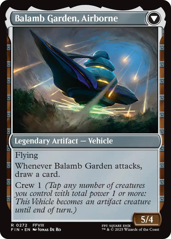 Balamb Garden, SeeD Academy // Balamb Garden, Airborne [FINAL FANTASY]