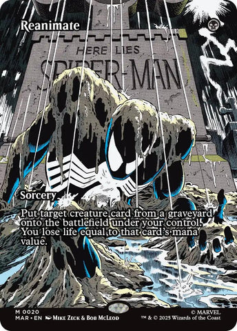 Reanimate (Borderless) [Marvel Universe: Eternal-Legal]