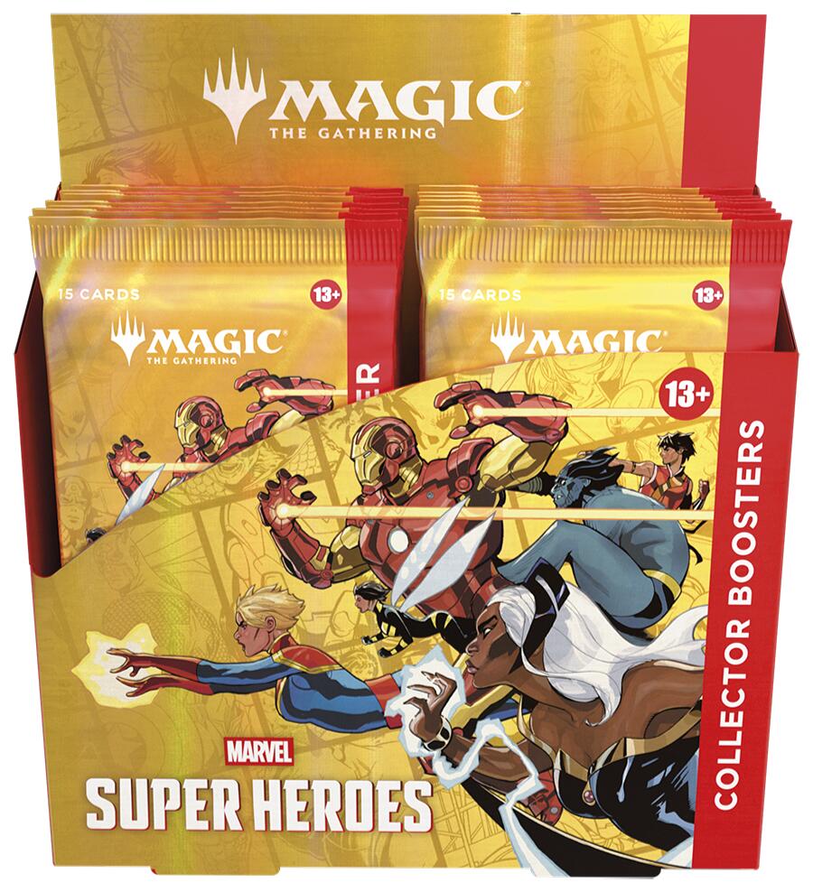 Marvel Super Heroes - Collector Booster Display (Limit of 1 per house hold) [Release Date June 19th]