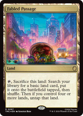 Fabled Passage (Surge Foil) [Teenage Mutant Ninja Turtles Commander]