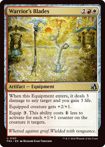Warrior's Blades [Reality Fracture]