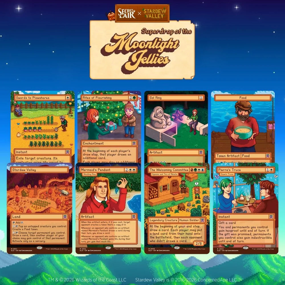 Secret Lair Drop Series: Secret Lair x Stardew Valley: Welcome to Stardew Valley (Non-Foil Edition)