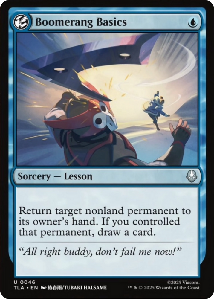 Boomerang Basics [Avatar: The Last Airbender]