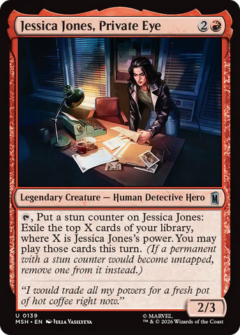 Jessica Jones, Private Eye [Marvel Super Heroes]