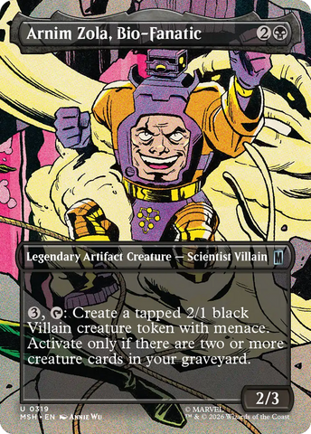 Arnim Zola, Bio-Fanatic (Borderless) [Marvel Super Heroes]
