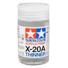Tamiya Color: Acrylic Paint X-20A Thinner 46mL