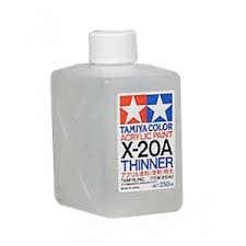 Tamiya Color: Acrylic Paint X-20A Thinner 250mL