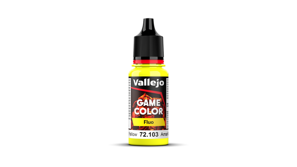 Fluorescent Yellow - Game Fluo - Vallejo