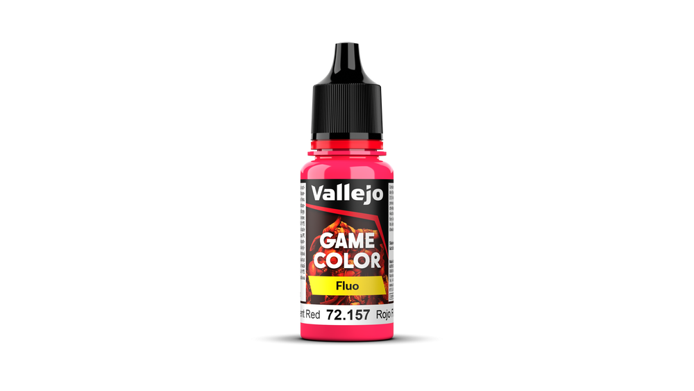 Fluorescent Red - Game Fluo - Vallejo