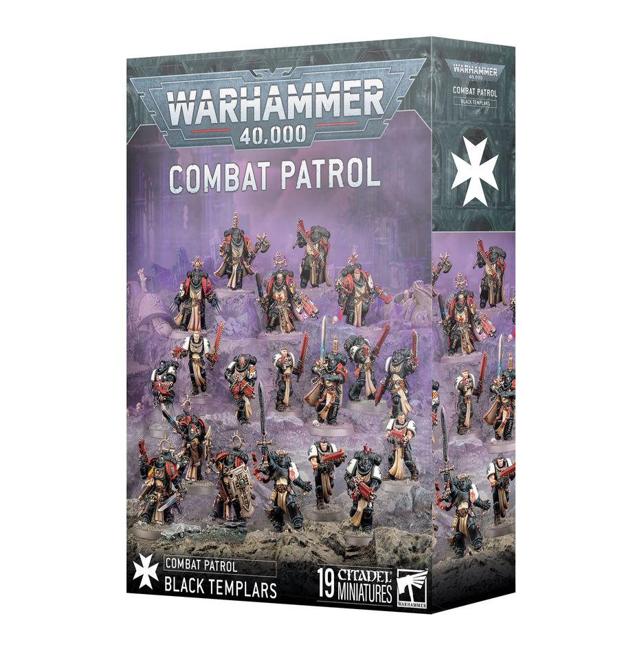 Combat Patrol: Black Templars (Release date 8/9/2025)