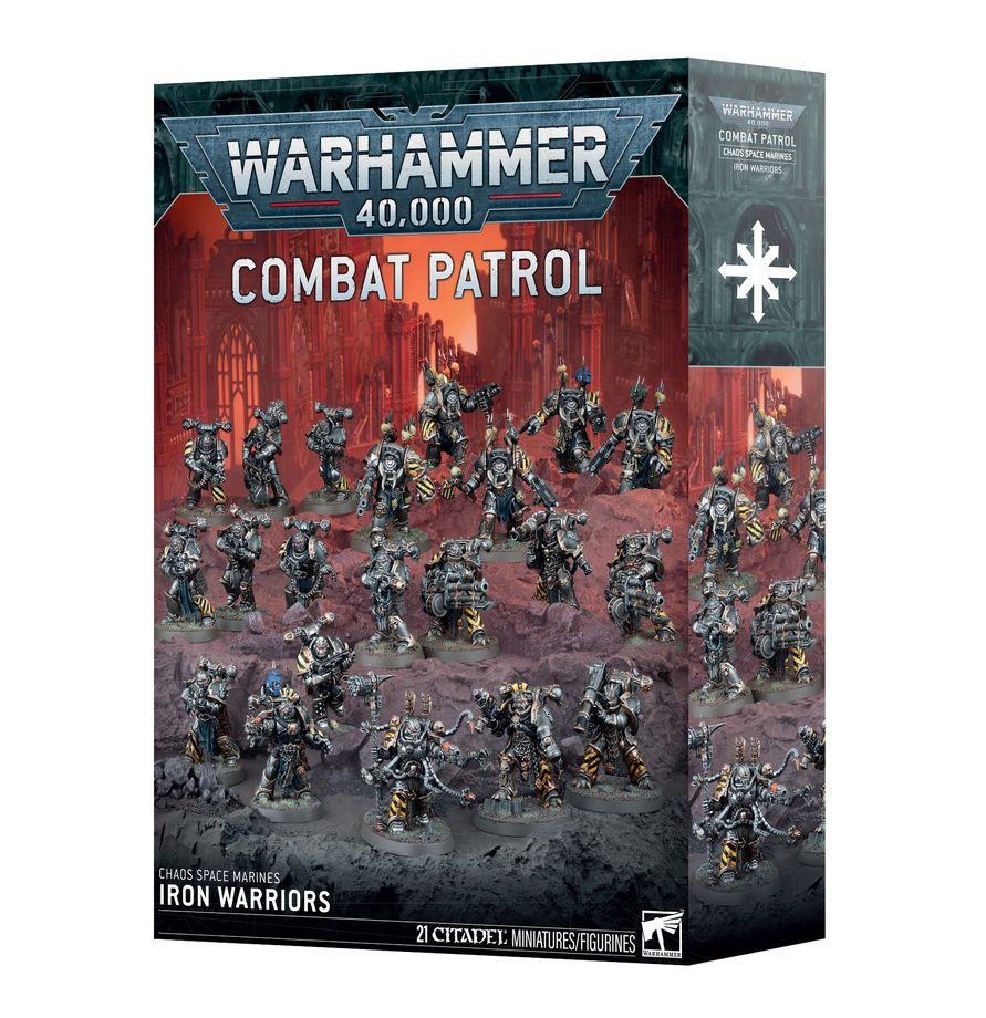 Combat Patrol: Chaos Space Marines – Iron Warriors [Releases 2026-04-18]