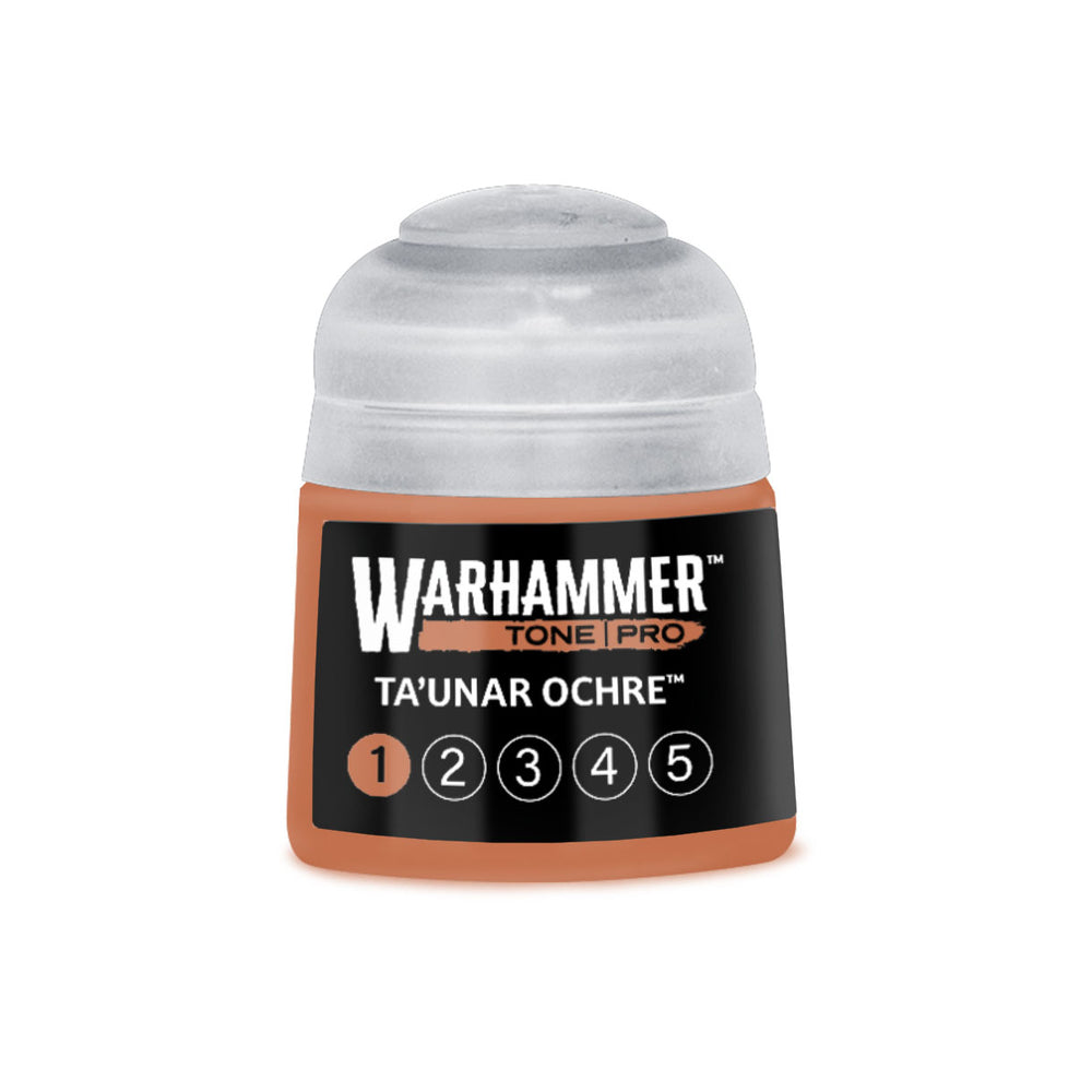 Warhammer Tone Pro Ta’unar Ochre 1 of 5 paint pot