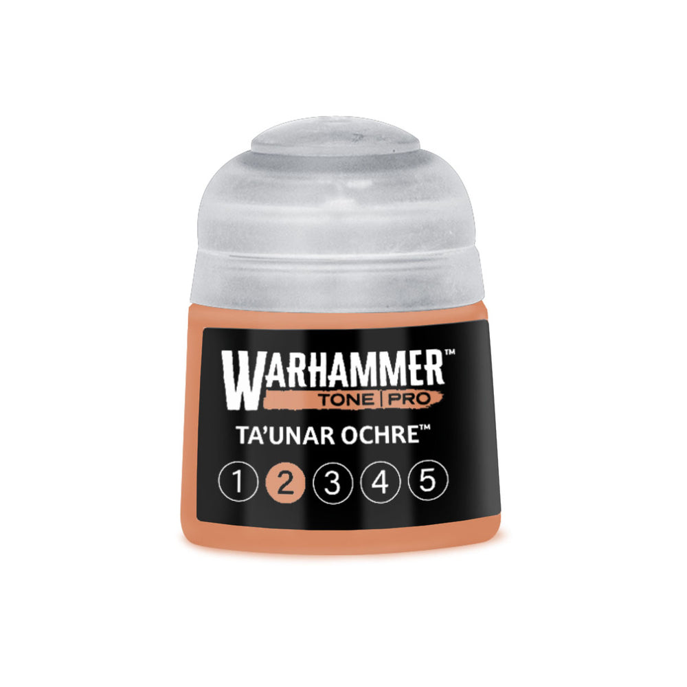 Warhammer Tone Pro Ta’unar Ochre 2 of 5 paint pot