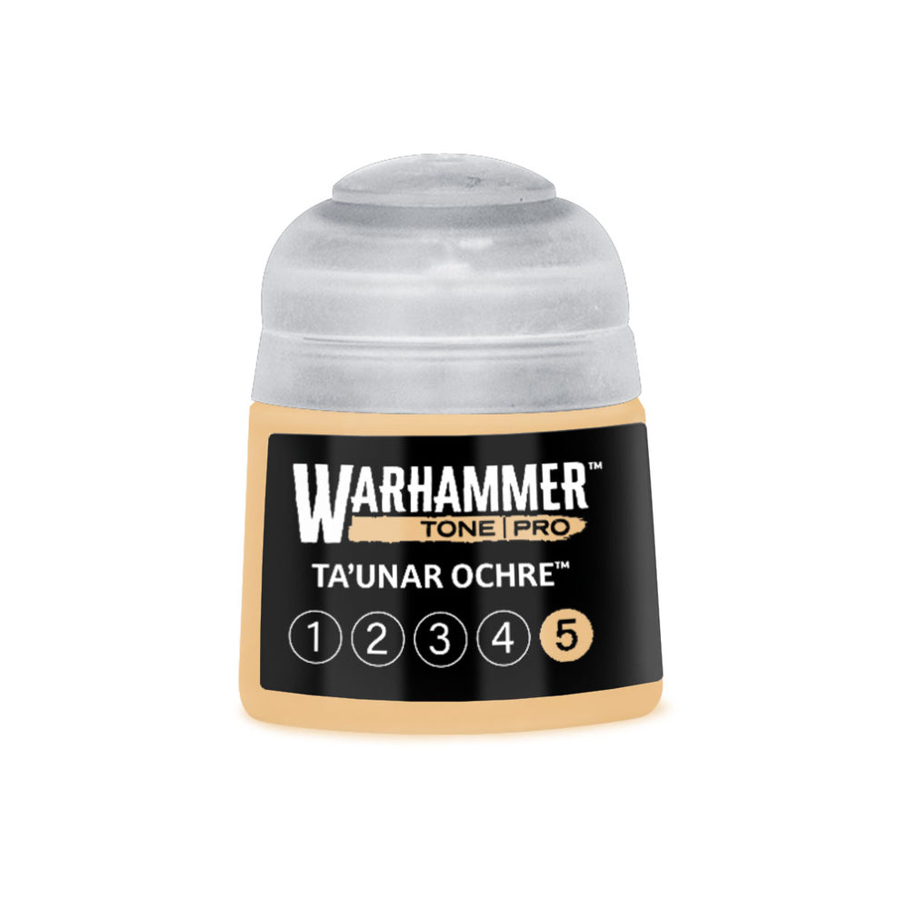 Warhammer Tone Pro Ta’unar Ochre 5 of 5 paint pot