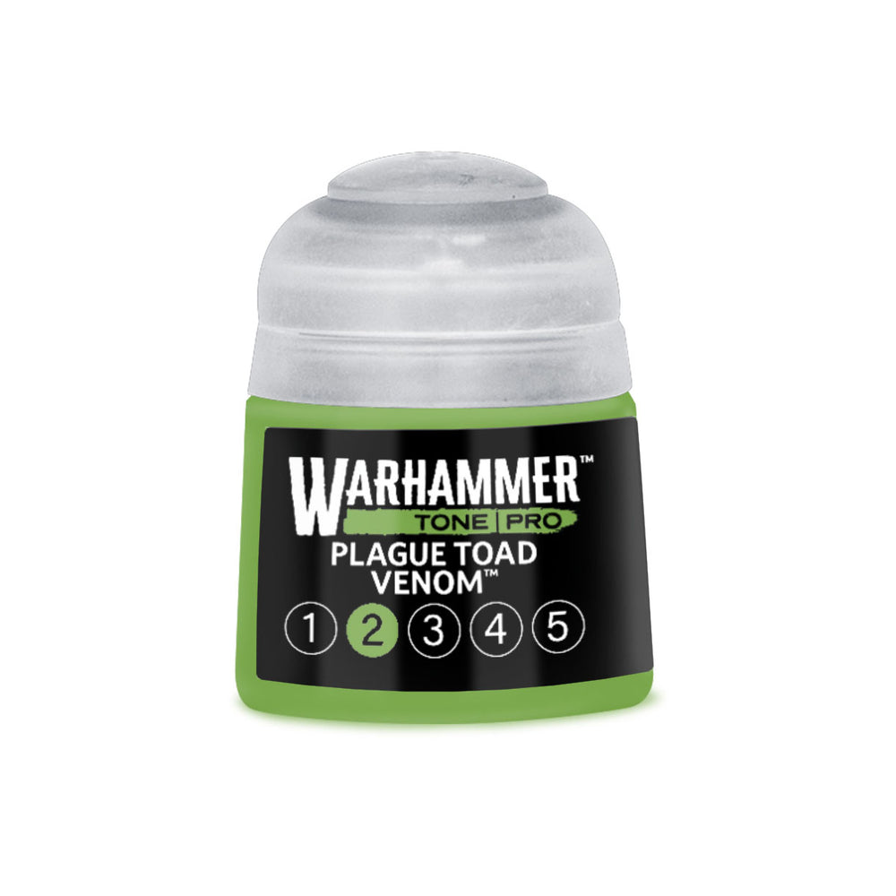Warhammer Tone Pro Plague Toad Venom 2 of 5 paint pot