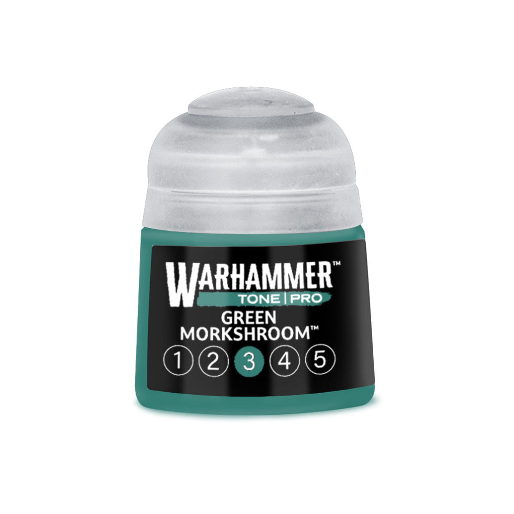 Warhammer Tone Pro Green Morkshroom 3 of 5 paint pot