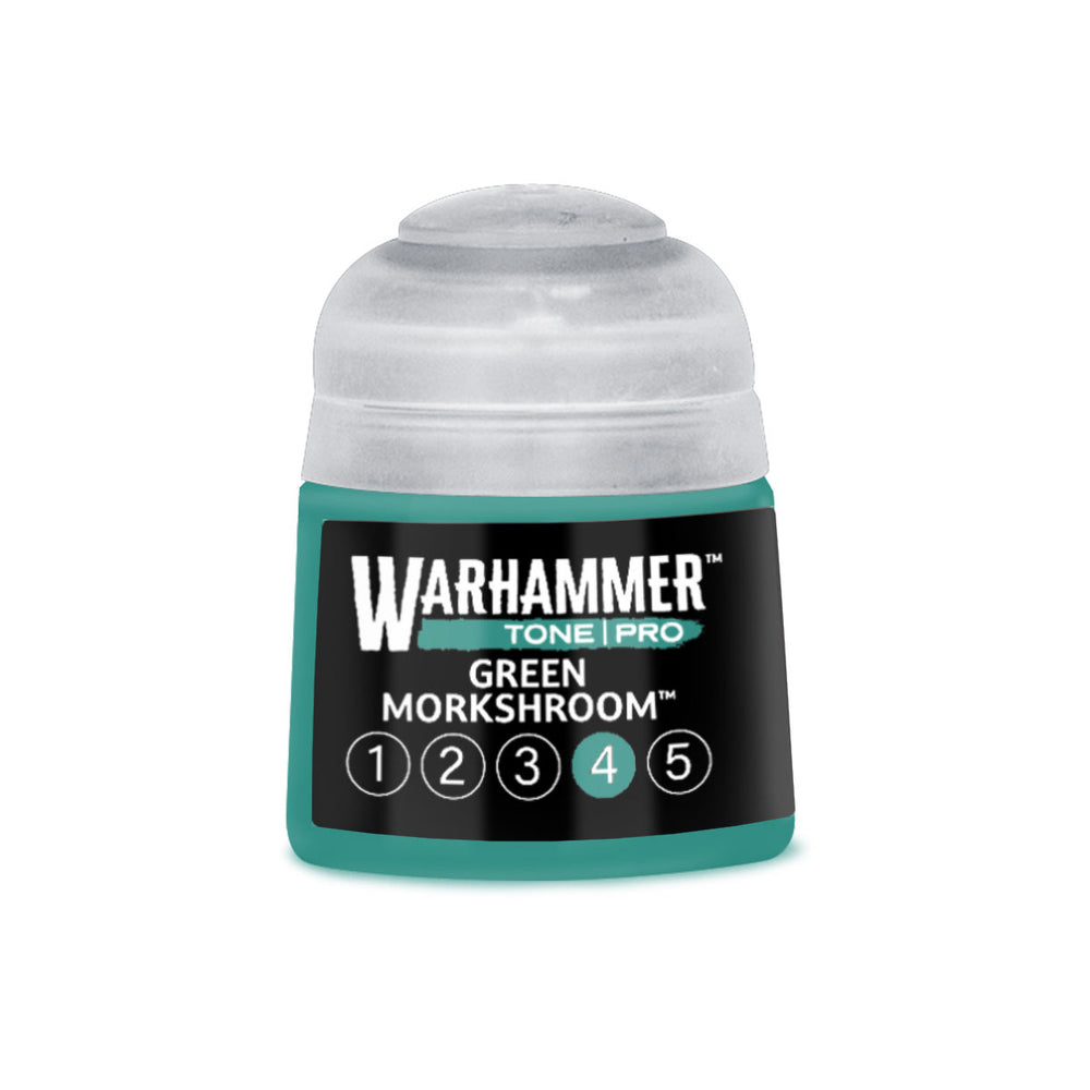 Warhammer Tone Pro Green Morkshroom 4 of 5 paint pot