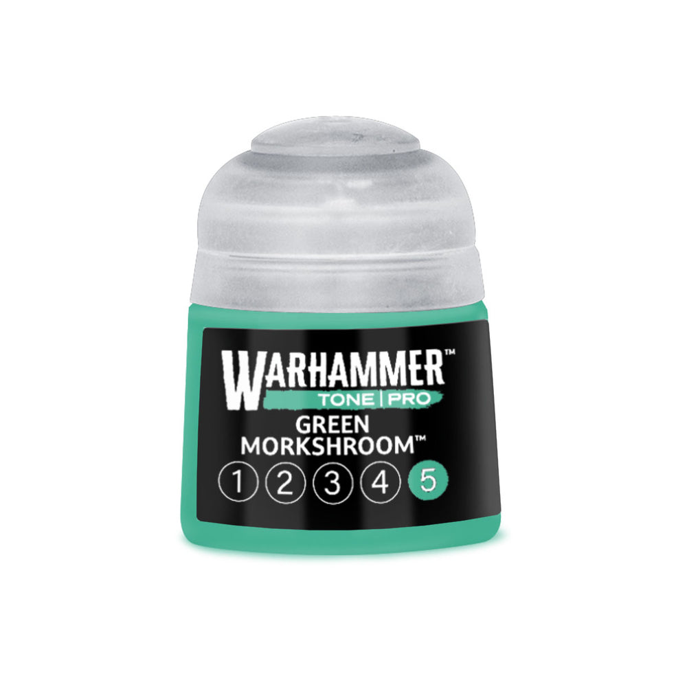 Warhammer Tone Pro Green Morkshroom 5 of 5 paint pot