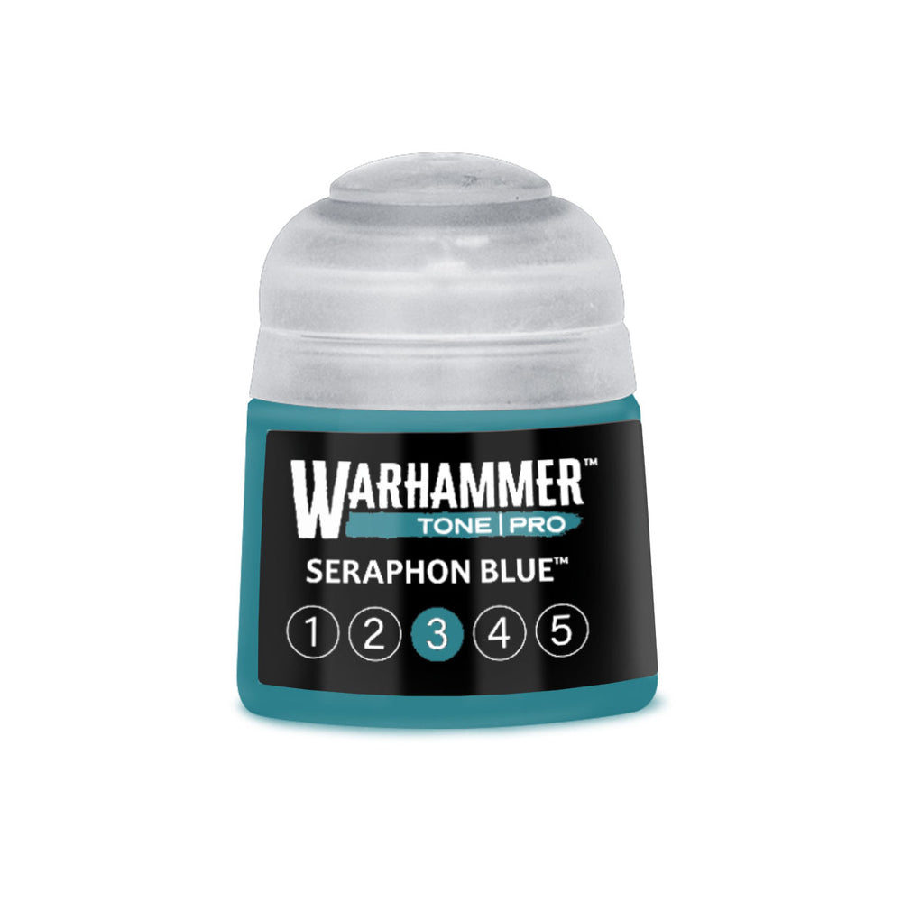 Warhammer Tone Pro Seraphon Blue 3 of 5 paint pot
