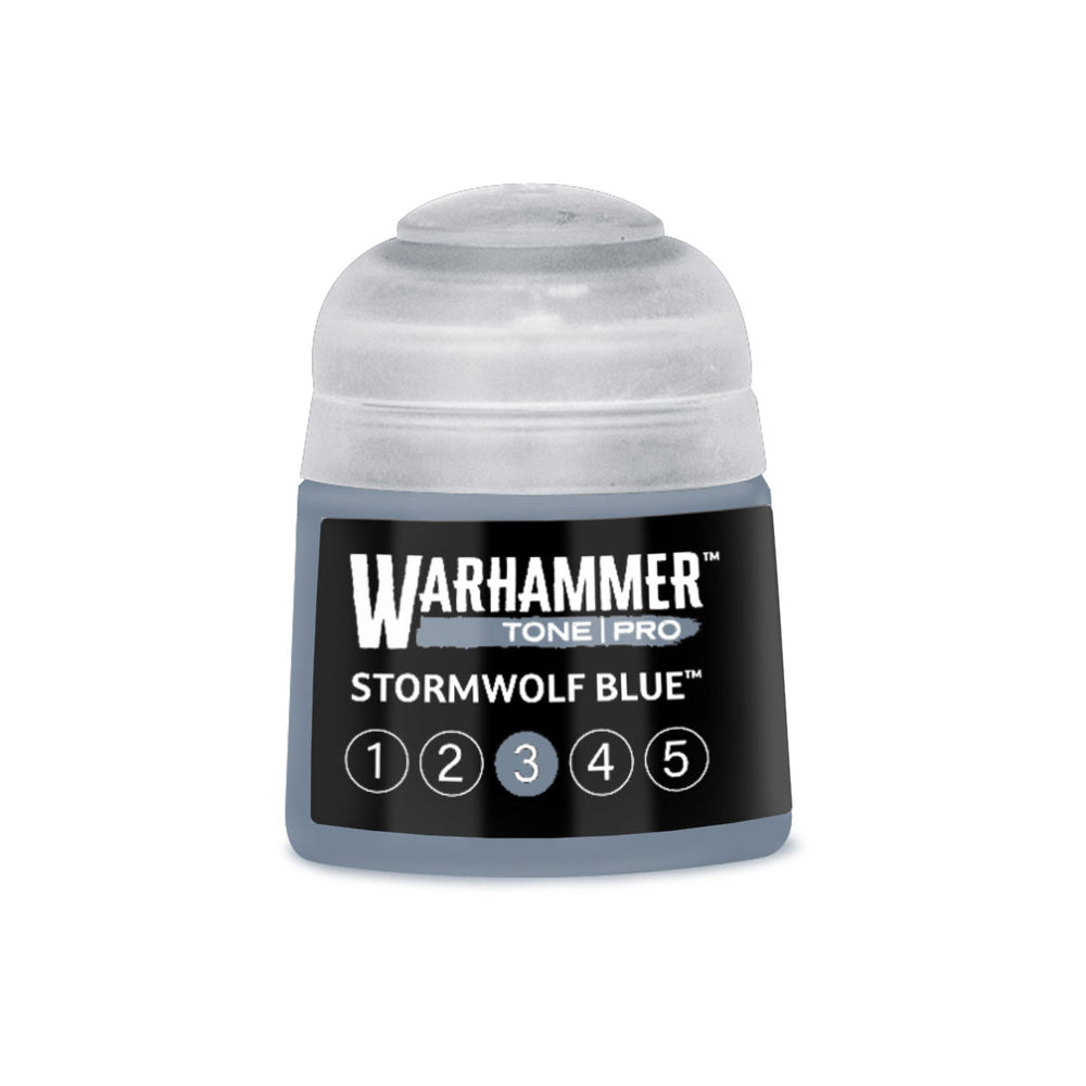 Warhammer Tone Pro Stormwolf Blue 3 of 5 paint pot