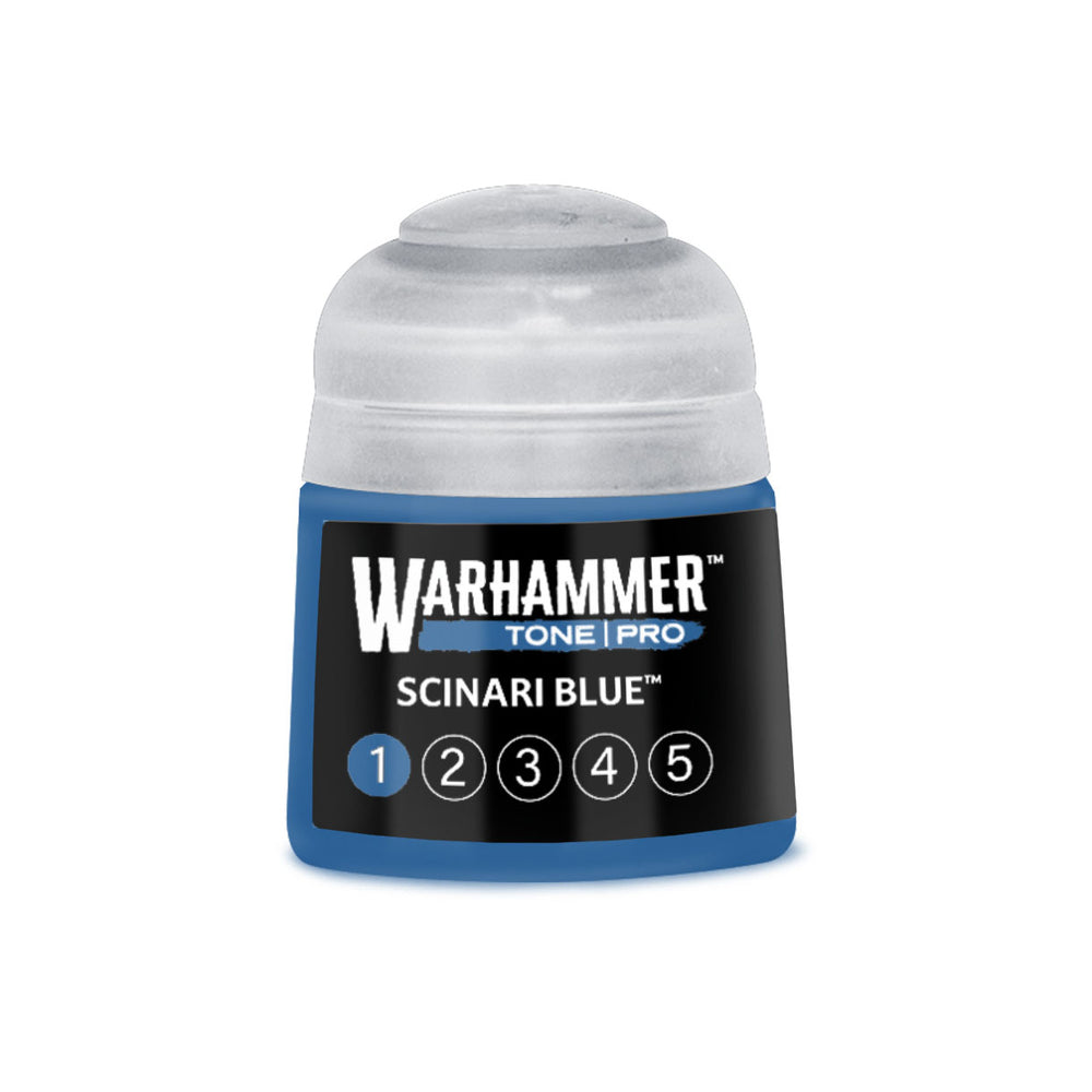 Warhammer Tone Pro Scinari Blue 1 of 5 paint pot